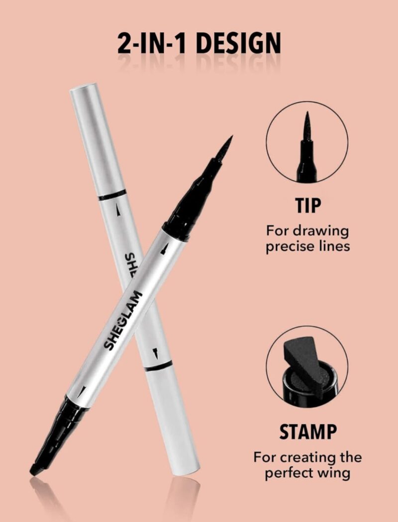 Sheglam wing it waterproof liner duo - Image 3