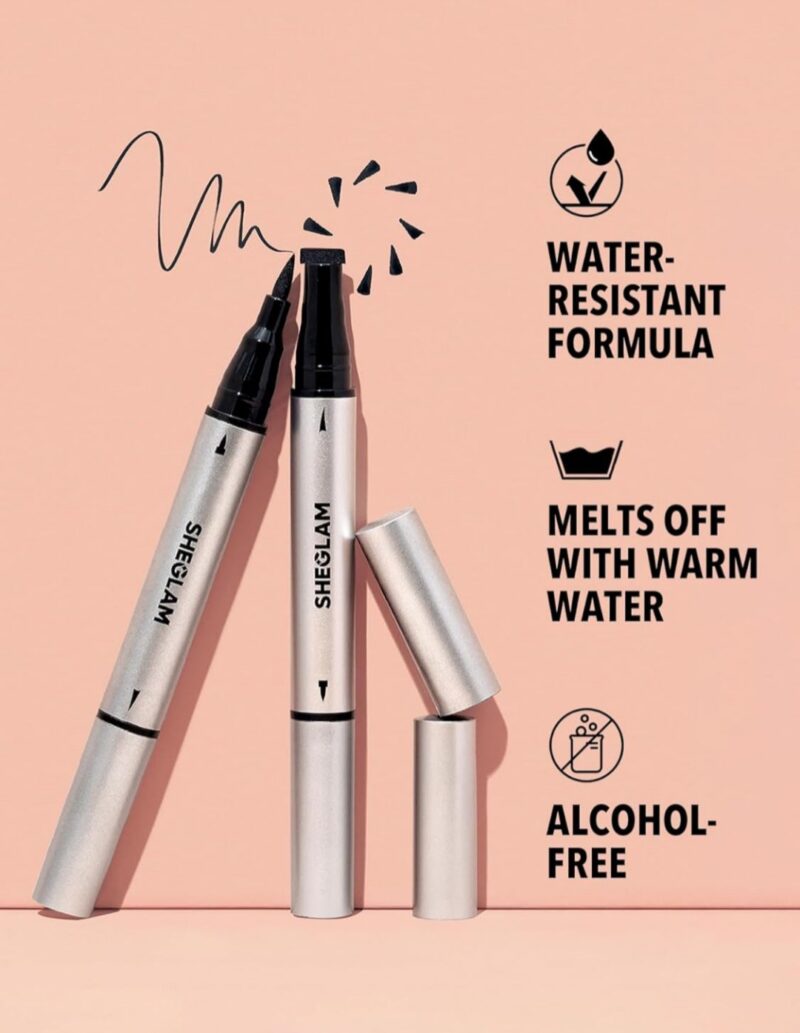 Sheglam wing it waterproof liner duo - Image 5